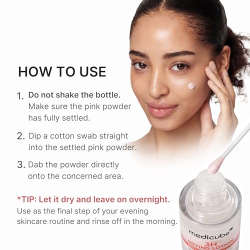 Medicube 3H Overnight Spot Drying Lotion Pack of 2 - Targeted Acne & Troubled Skin Care