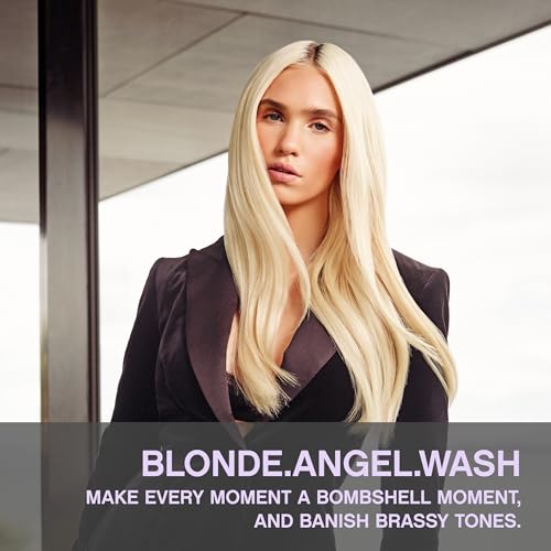 Kevin.Murphy Blonde.Angel.Wash Purple Shampoo 8.4 Fl Oz Pack of 2 - Color Safe & Hydrating