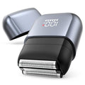 Men's Electric Foil Shaver - Waterproof USB-C Rechargeable Mini Razor with Floating Blades