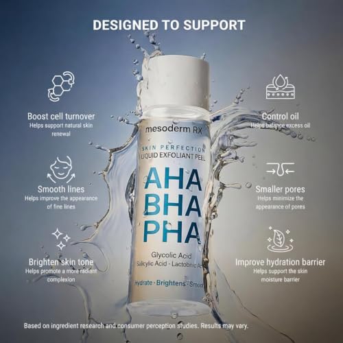 AHA PHA Liquid Exfoliant with Collagen Peptides for Brightening & Smoothing - 100ml