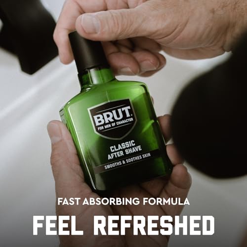 Brut After Shave Lotion Original - 5 Ounce Pack of 2, Masculine Scent