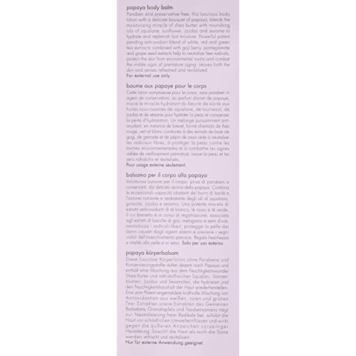June Jacobs Papaya Body Balm, 6.7 Fl Oz