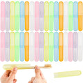 Hedume Travel Toothbrush Cases 35-Pack Portable Breathable Dust-Proof Organizer