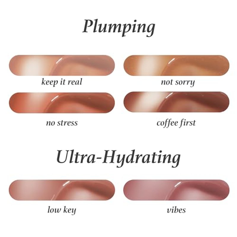 Julep So Plush Hydrating Lip Gloss ? High-Shine, Non-Sticky Lip Color - Vitamin E for Soothing & Repair ? Cruelty-Free, Moisturizing Gloss ? All The Feels