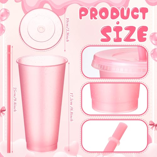 Pink Spa Party Supplies Set with Headbands, Scrunchies, Eye Masks & Tumblers - 24 Pieces