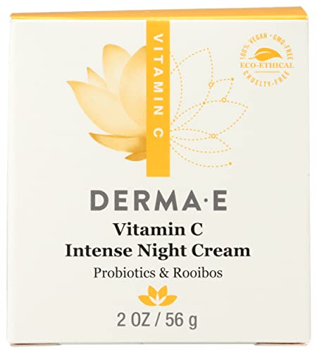 Vitamin C Night Cream - Paraben-Free Vegan Hydrating Skin Care 2oz