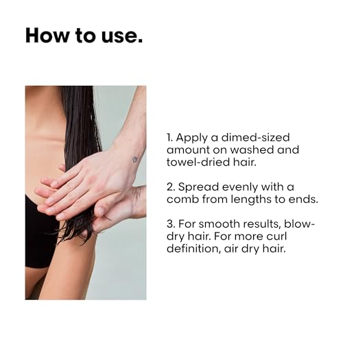 Frizz Control Hair Cream for Smooth, Humidity-Resistant Hair