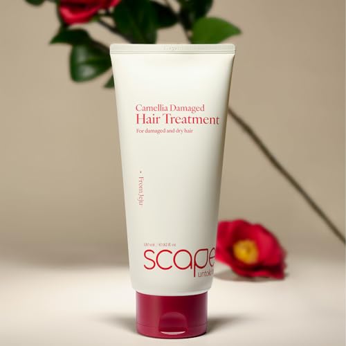 Camellia Hair Treatment Oil 320ml - Nourishing Shine & Repair for Dry Hair