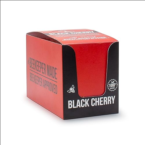Cherry Beeswax Lip Balm Set - Bulk 40 Count with Vitamin E & Shea Butter - Cherry Flavor
