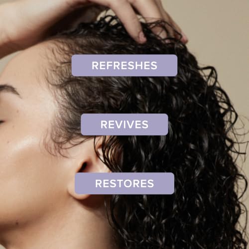 Curl Refresh Foam for Coarse Curly Hair - Lavender & Mint, 6.8 fl oz