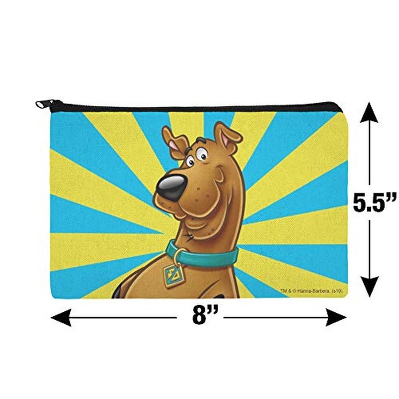 GRAPHICS & MORE Scooby-Doo Character Makeup Cosmetic Bag Organizer Pouch