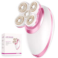 Electric Razors for Women Legs, Flawless Electric Shaver for Women, Rechargeable Waterproof Women's Electric Trimmer for Arms Legs Underarms and Pubic Area (Pink)