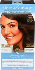 Permanent Hair Color 3N Natural Dark Brown Liquid Tints of Nature 4.4 oz