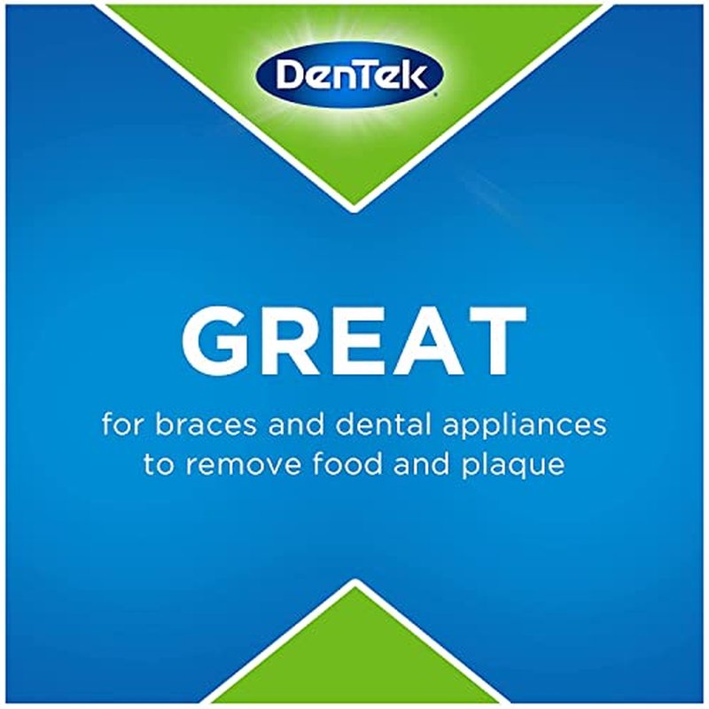 DenTek Slim Brush Interdental Cleansers, Extra Tight, Mouthwash Blast 32 ea