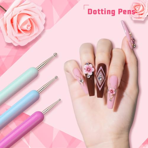 Sponges Pat Gel Nail Polish Palette, 16 Colors Blending Ombre Gel Polish Set Patting Gradient Painting Nails Art, No Wipe, UV/LED Cured, 100Sponges 6Brushes 1Grabber Tools Kit (Set 03)