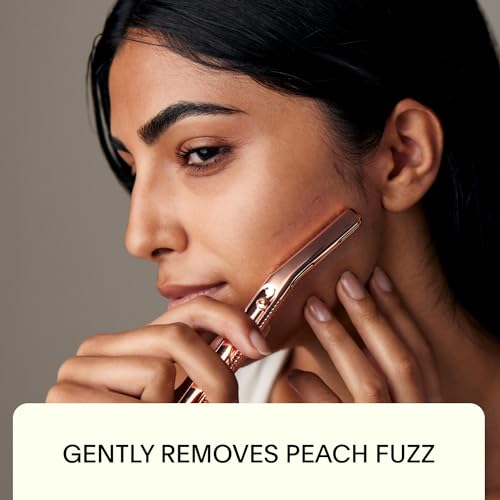 Leaf Dermaplaner Mercury Reusable Metal Dermaplane Razor for Women - Exfoliation & Peach Fuzz Removal