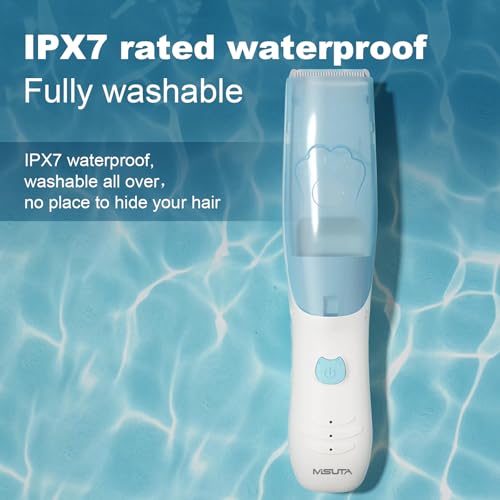 Cordless Baby Hair Clippers with Vacuum & Waterproof Safety Blades