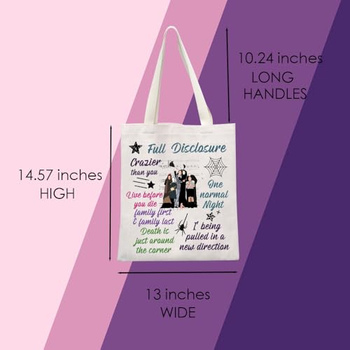 MNIGIU The AD Family Musical Tote Bag - Quote Merch