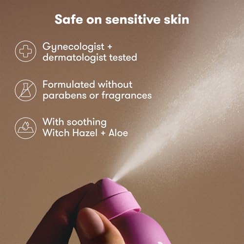 Frida Mom Anesthetic Spray, Hospital Strength Benzocaine and Glycerin for Instant Relief and Healing, Dermatologist Tested, with Aloe and Witch Hazel, Postpartum Essentials, 3.5oz