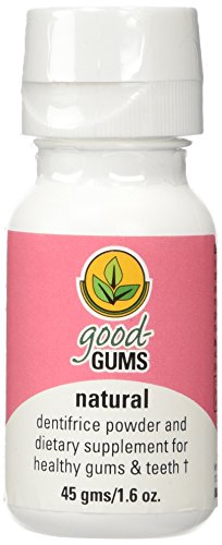 Good Gums All-Natural Gum Care 1.6oz - Vitamin C, Sea Salt, Peppermint & Cranberry, No Fluoride or Glycerin