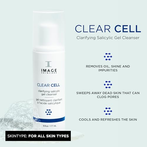 Salicylic Acid Face Wash Gel for Oily Skin - 2 Pack, 6 Fl Oz Each