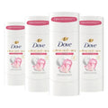 Dove Advanced Care Rose Petals Antiperspirant Deodorant Stick Pack of 4 - 2.6 oz