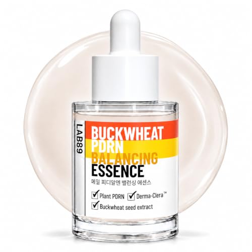 Korean Vegan PDRN Face Serum with Buckwheat - Hydrating Skin Care for Brightness