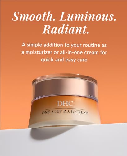 DHC One Step Rich Moisturizer Cream - 1.6 oz Hydrating Face Lotion