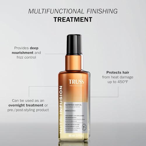 Nutri Infusion Hair Oil for Frizz Control & Heat Protection - 2 fl oz