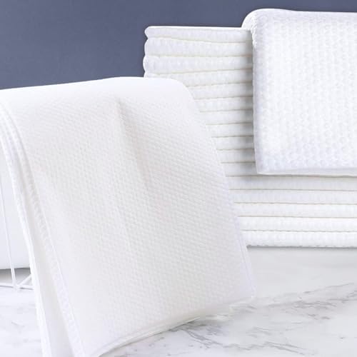 Disposable Large Bath Hair Drying Towels - 16x31.5 Inches, 100 Pack