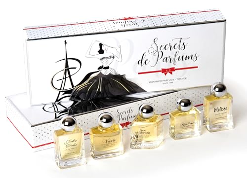 Charrier Parfums 5-Piece Eaux de Parfum Gift Set - 50ml, Made in France