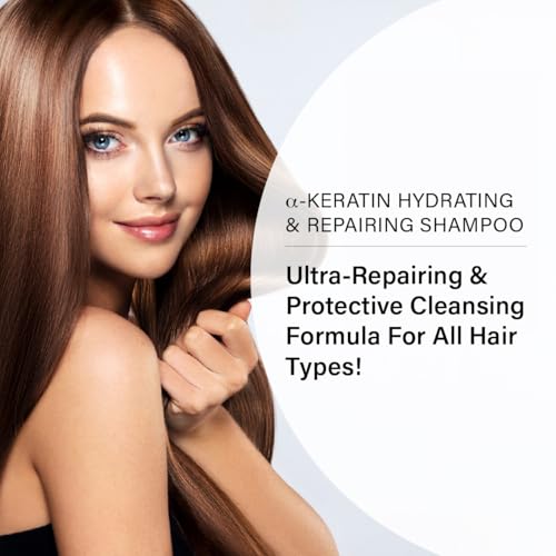 PETER COPPOLA Hydrating & Repairing Sulfate-Free Shampoo - 24 Fl Oz, Nourishing Hair Care