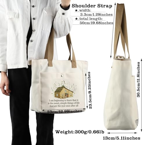 CMNIM House Book Merchandise Gifts Quote Inspired Makeup Bag Fan Gift Farmhouse Pouch 70s Farm Merch