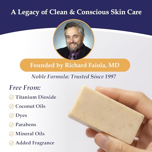 Noble Formula 2% Pyrithione Zinc Bar Soap - 3 Bars (9.75 oz total)
