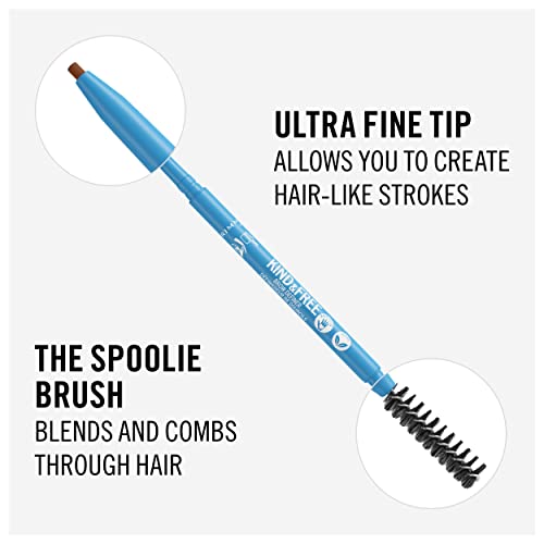 Rimmel Kind & Free Brow Definer, 002 Taupe (Pack of 2)