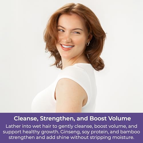 11.83oz Volumizing Hair Shampoo for Fine & Thin Hair - Nourishing & Thickening - Suitable for All Hair Types (Variation: 11.83 Fl Oz Pack of 1)
