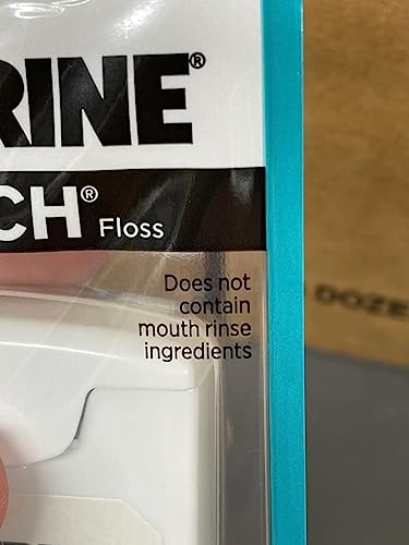 Dental Floss Cool Mint 165 Ft Pack of 6 - Effective Plaque Removal