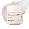 innisfree Black Tea Youth Cream, Korean Moisturizer with Hyaluronic Acid for Radiance, Firm Skin, Hydration, and Visible Anti-Aging Benefits