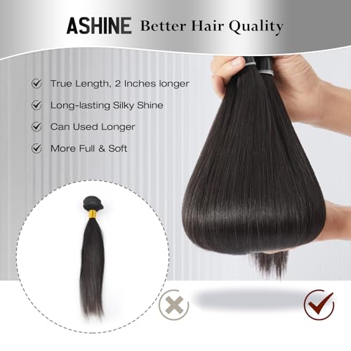 18 Inch Cambodian Raw Human Hair Bundles - Unprocessed, Full & Silky