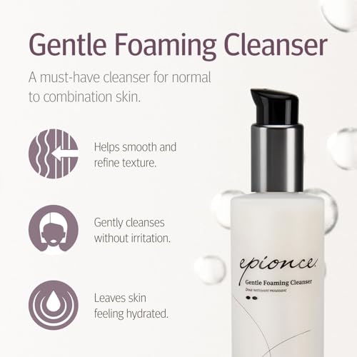Epionce Gentle Foaming Face Wash - Hydrating Makeup Remover 6 Fl Oz