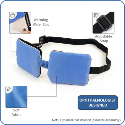 Insta-Warmth Eye Mask Refill Pack - 30 Pairs Warming Wafers for Dry Eyes - No Mask Included