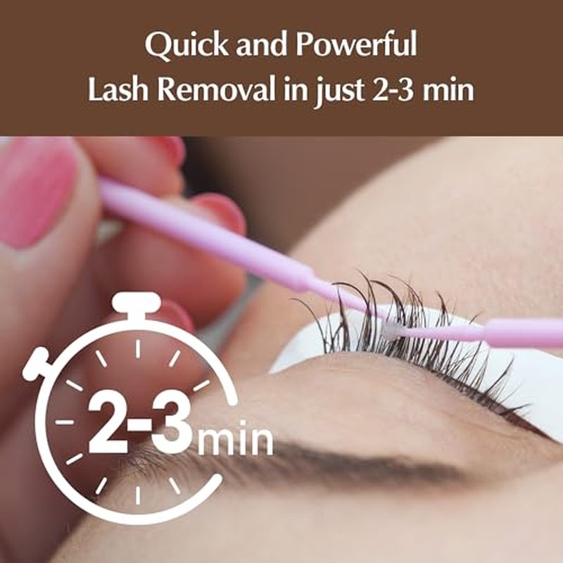 BL Lashes Cream Remover Double Plus | Acetone-free, Quick Eyelash Extension Remover within 2-3 min, Odorless Formula for Sensitive Eyes and Natural Eyelashes (20g)