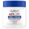 OUKEYA Urea Cream Intensive Foot, Hand & Body Cream for Very Dry, Cracked, Rough Skin on Heels, Knees & Elbows (12.35 Ounce)