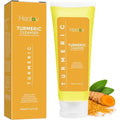 Turmeric Face Wash, Turmeric Clear Skin Liquid Soap ? 100% Natural Anti Aging Exfoliating Facial Cleanser for Spots, Clearing Acne Scars, Age Spots, Sun Damage, Discoloration ? Bath Soap