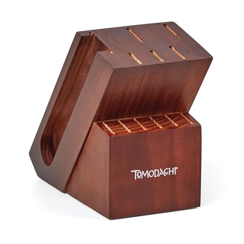 Hampton Forge Raintree Copper 13-Piece Knife Block Set with Wood Handles - Variation of THIS listing