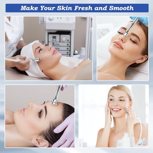 12 Tips Microdermabrasion Tips Set for Skin Rejuvenation - Diamond Dermabrasion Replacement Heads