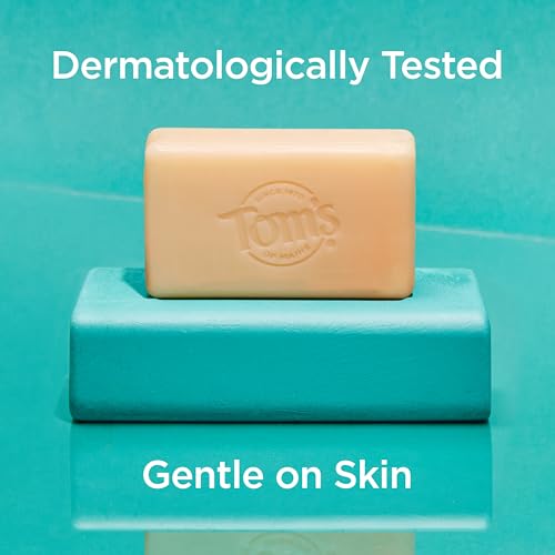 Tom's of Maine Natural Fragrance-Free Beauty Bar Soap - 5 oz Pack of 6