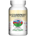 Maxi Health Vitamin B12 Lozenges with Folic Acid and Biotin - Sublingual B12 Vitamins Strawberry Flavor - Vegetarian Kosher B 12 Vitamin for Red Blood Cell Production and Energy (180 Count)