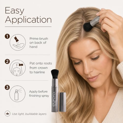 Eufora Conceal Root Touch Up Blonde 0.21 Oz - Instant Gray Coverage, Long Lasting