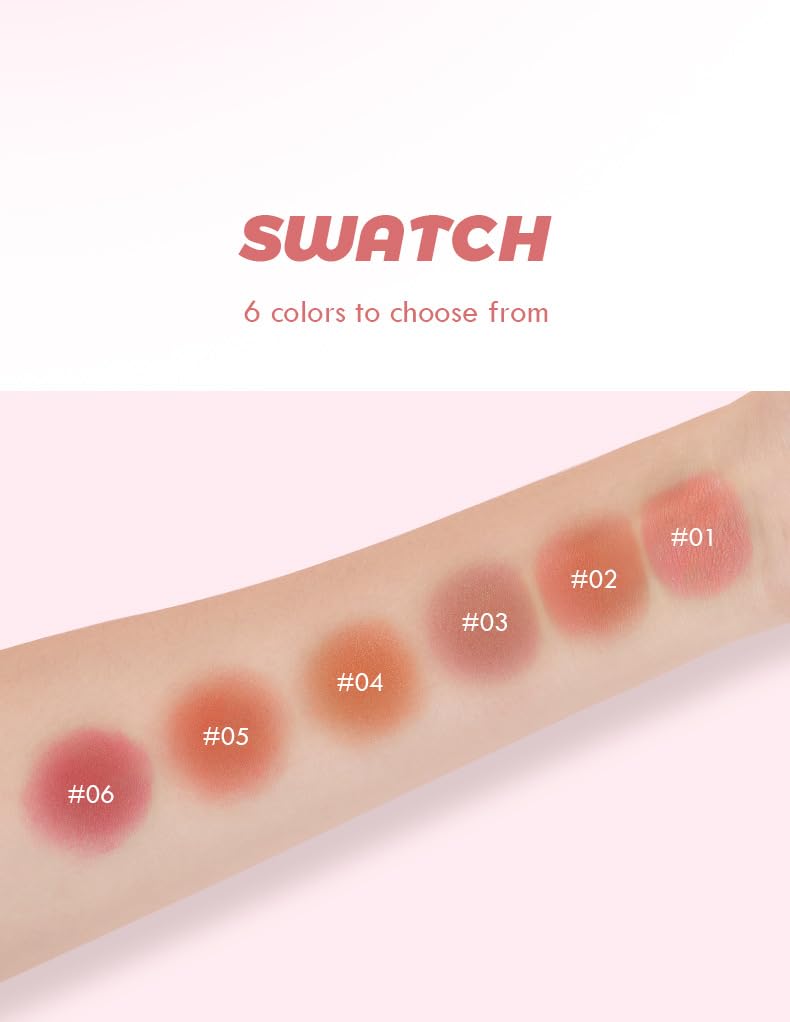 Soft Focus Cheek Balm - Creamy Peach Blush for "My Skin But Better" Glow (#01)